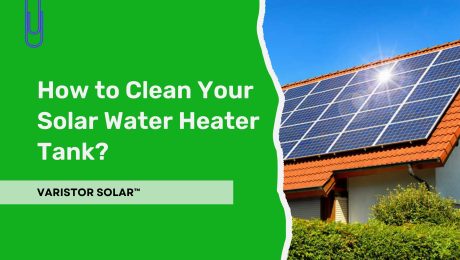 how to clean solar water heater tank