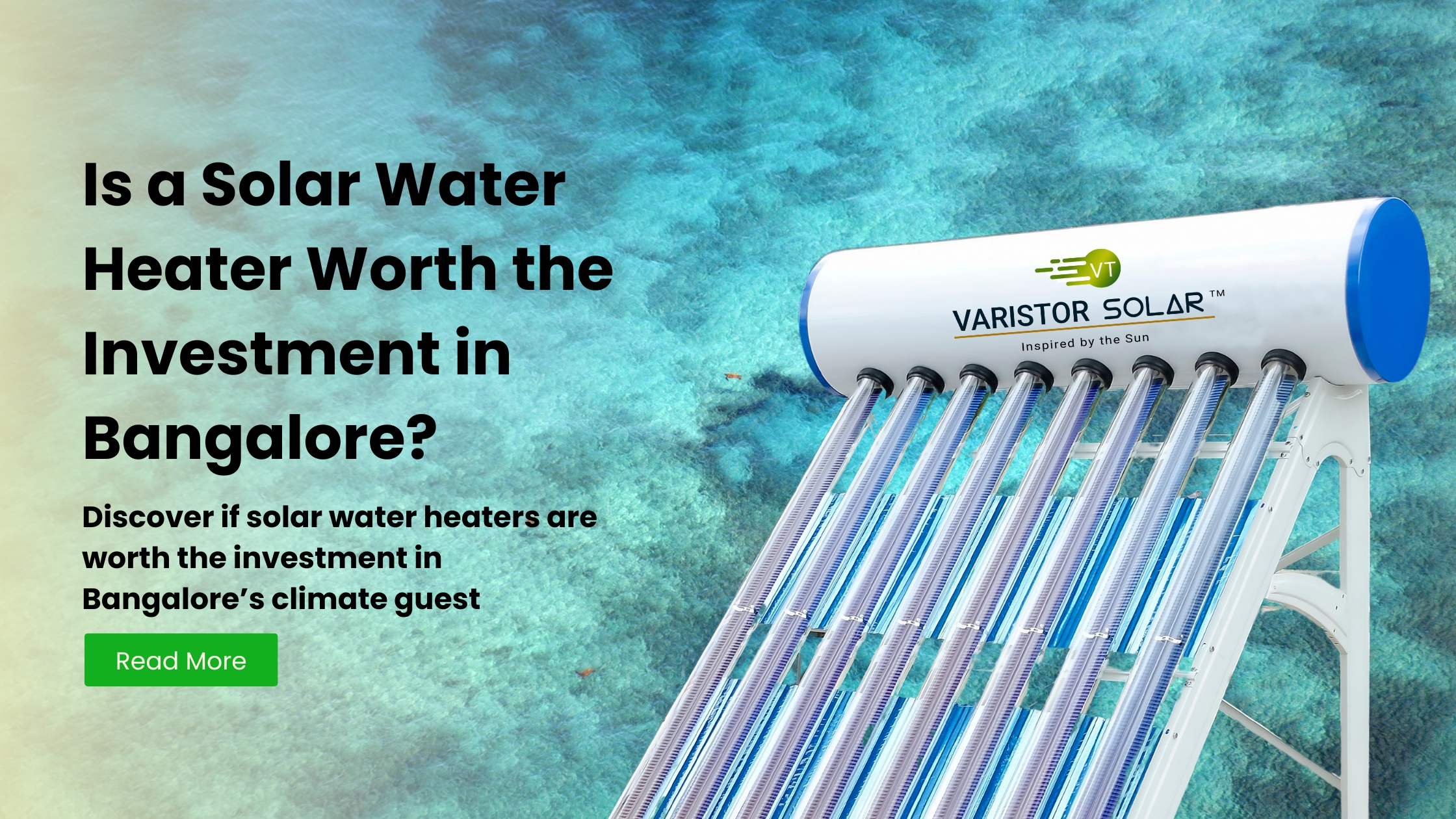 Is a Solar Water Heater Worth the Investment in Bangalore?