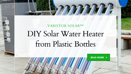 DIY Solar Water Heater from Plastic Bottles