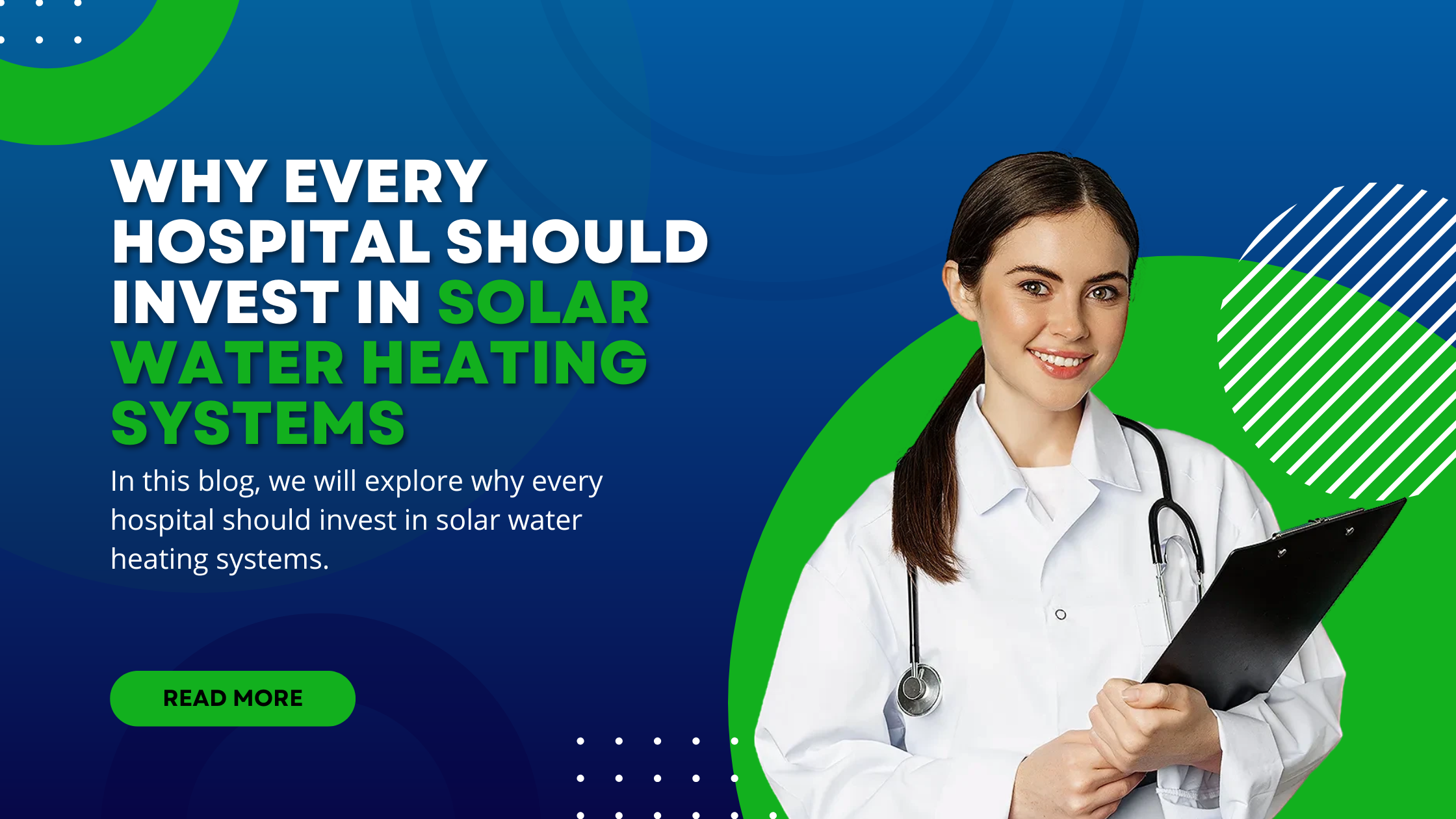 why every hospital should invest in solar water heating systems.