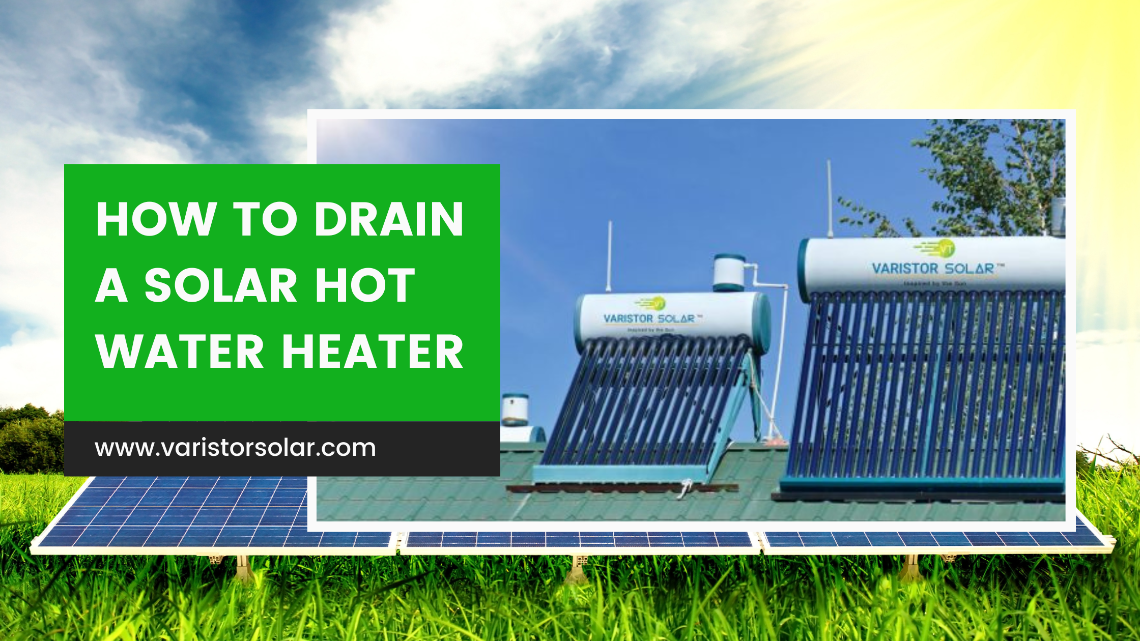 How to Drain a Solar Hot Water Heater
