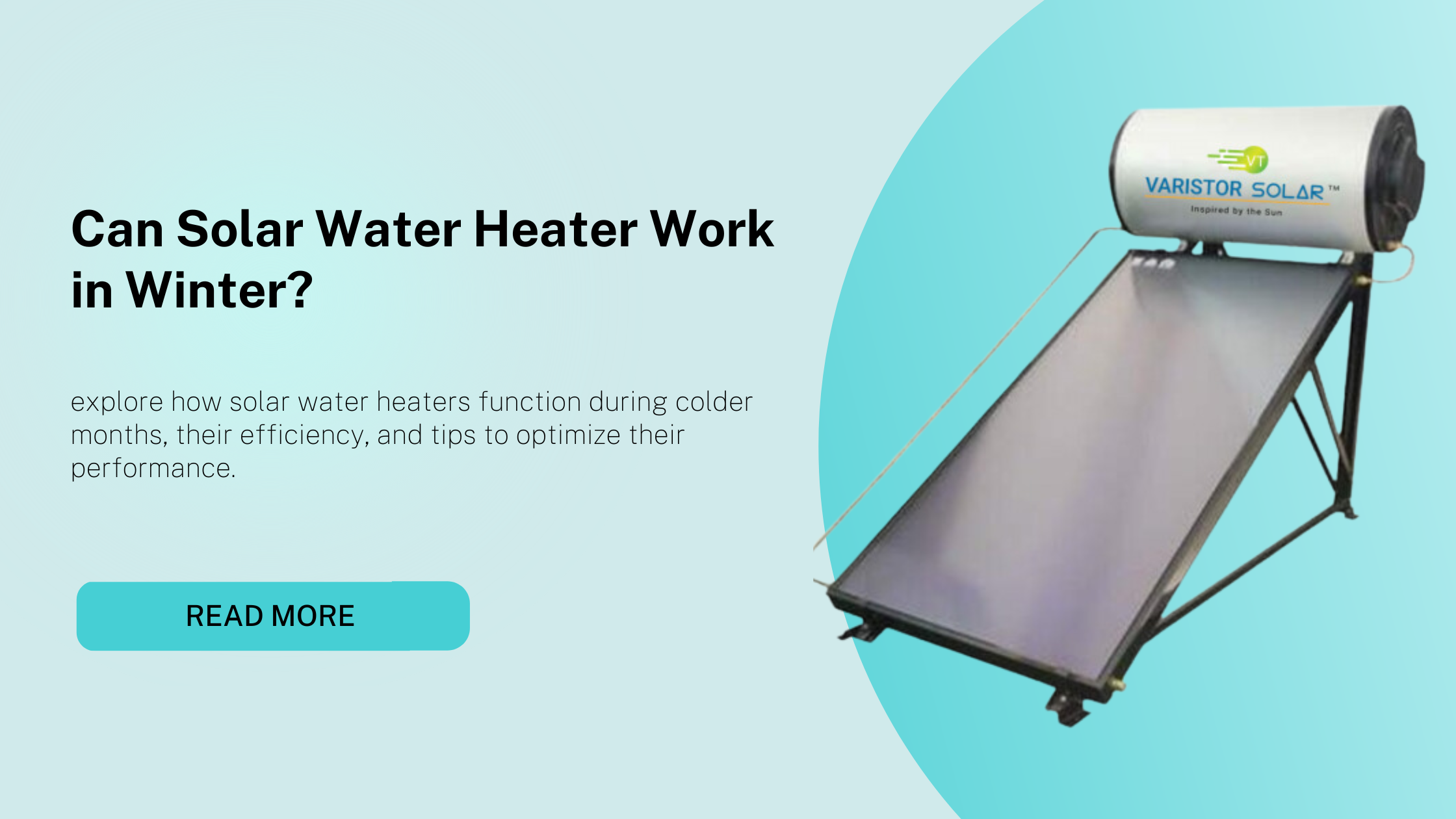 Can Solar Water Heater Work in Winter? 