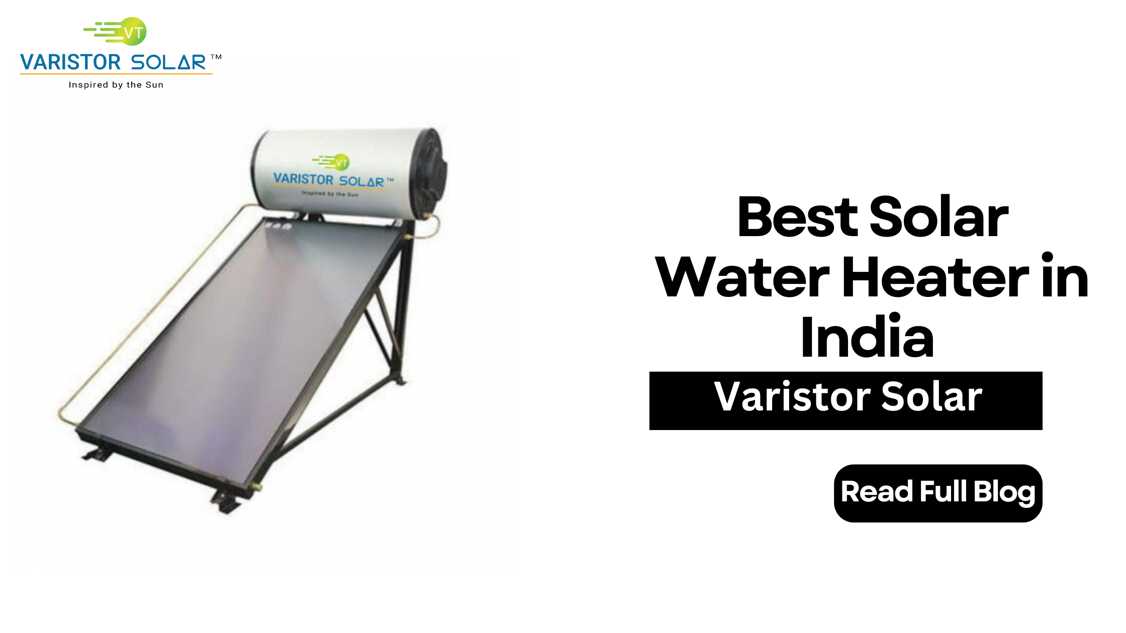 best solar water heater in india