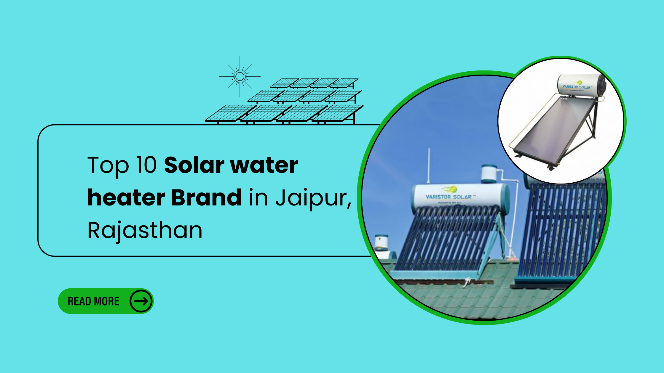 Top 10 Solar water heater Brand in Jaipur, Rajasthan