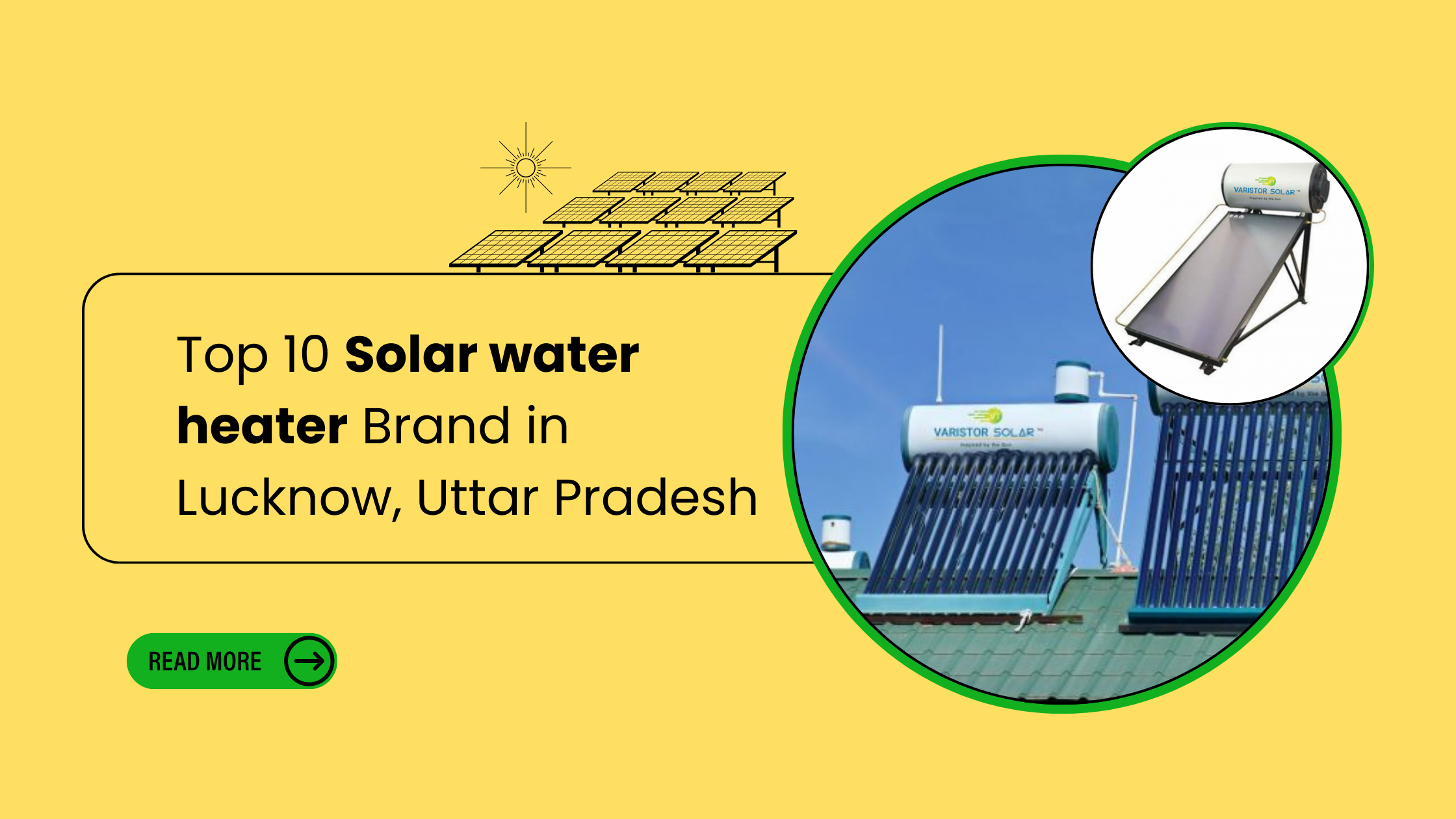 Top 10 Solar water heater Brand in Lucknow, Uttar Pradesh