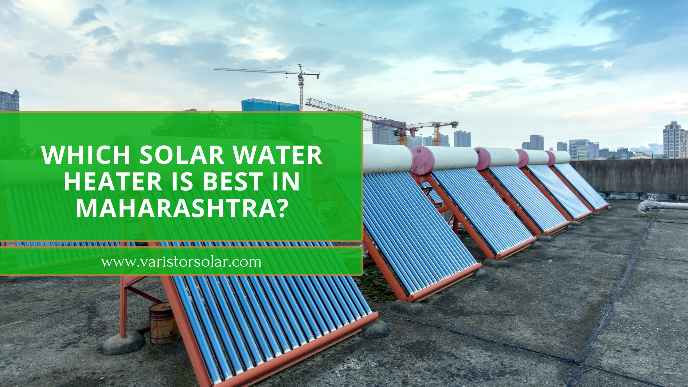 which solar water heater is best in Maharashtra