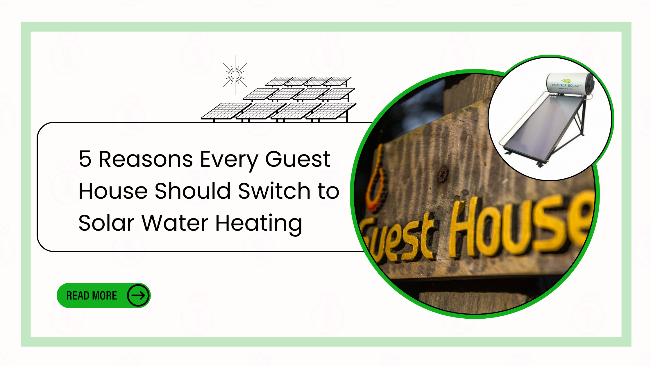 5 Reasons Every Guest House Should Switch to Solar Water Heating