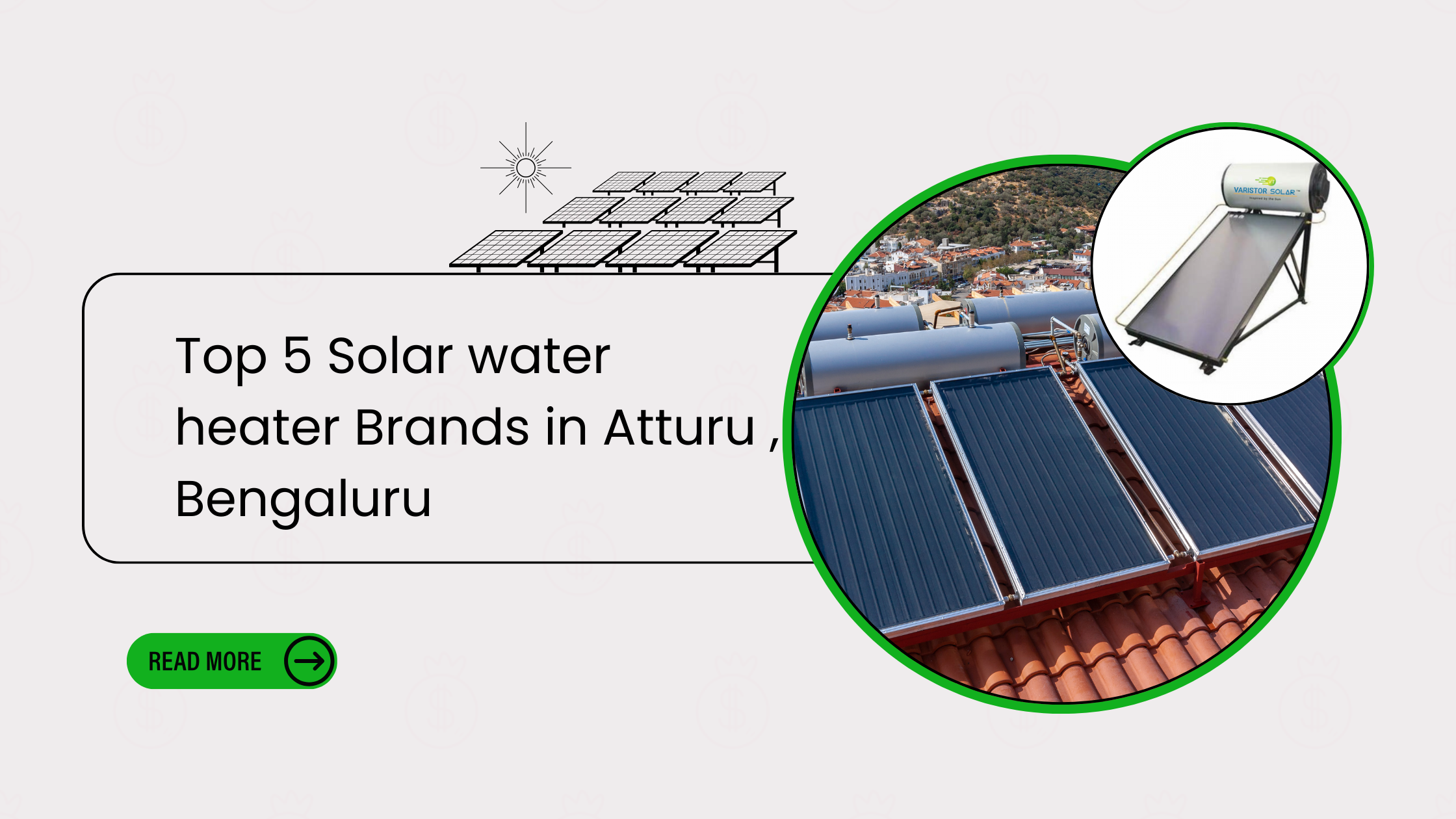 Top 5 Solar water heater Brands in Atturu , Bengaluru