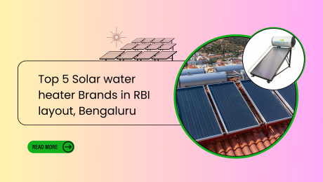 Top 5 Solar water heater Brands in RBI layout, Bengaluru